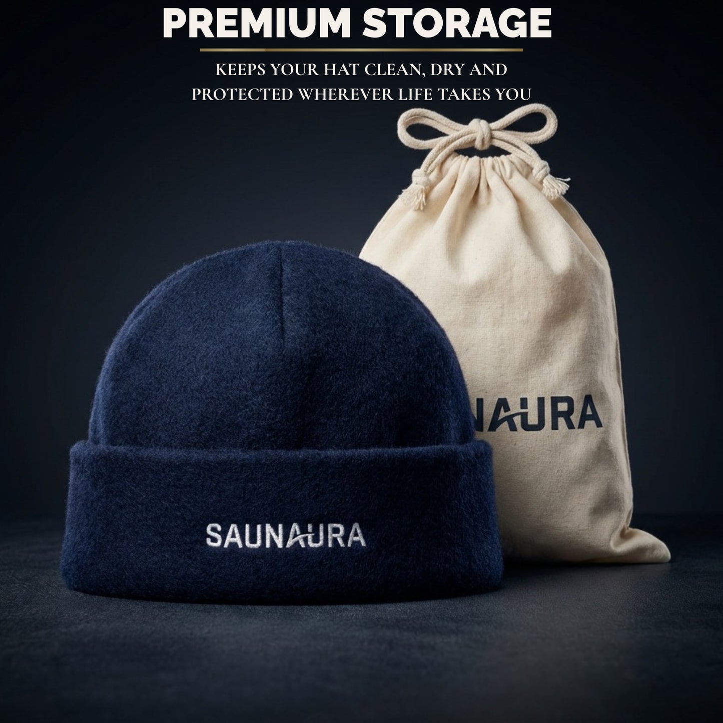 Saunaura™ Premium Sauna Hat