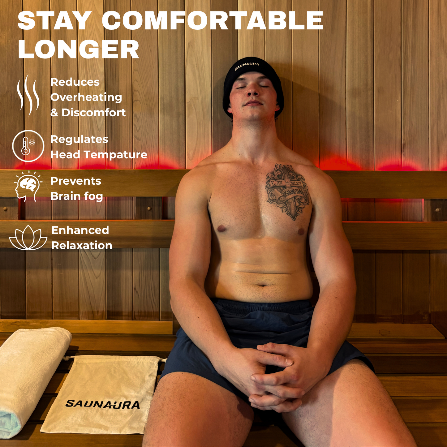 Saunaura™ Luxury Sauna Hat