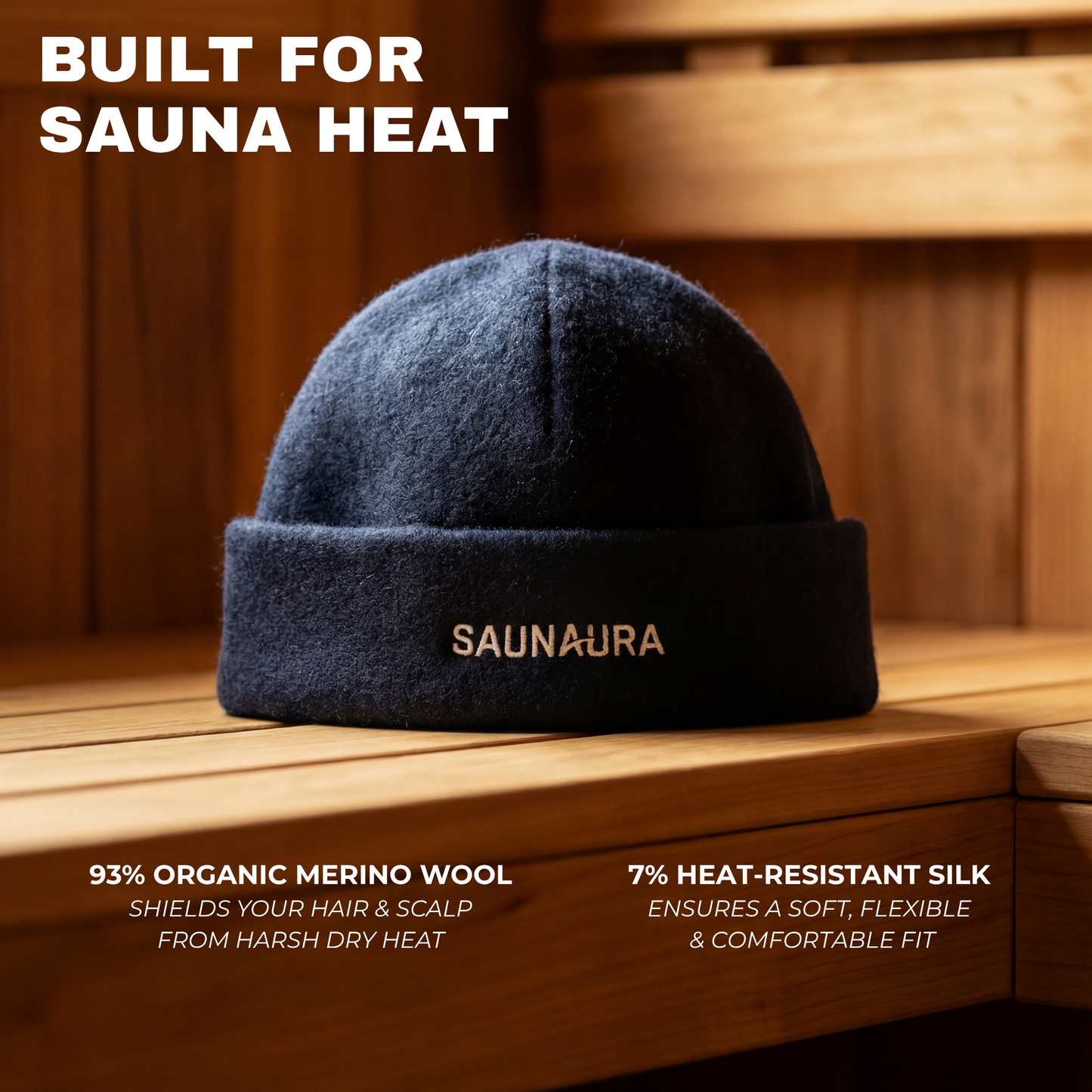 Saunaura™ Luxury Sauna Hat